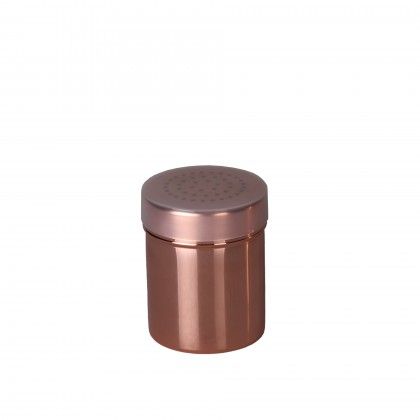Polvilhador Especiarias Furo Grande 7X10cm Cobre