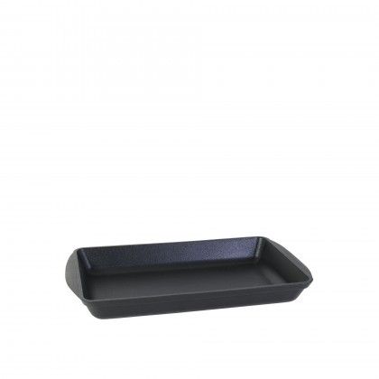 Tabuleiro Ferro Fundido Gn1/2 Preto 37.5X26.5X6.5cm