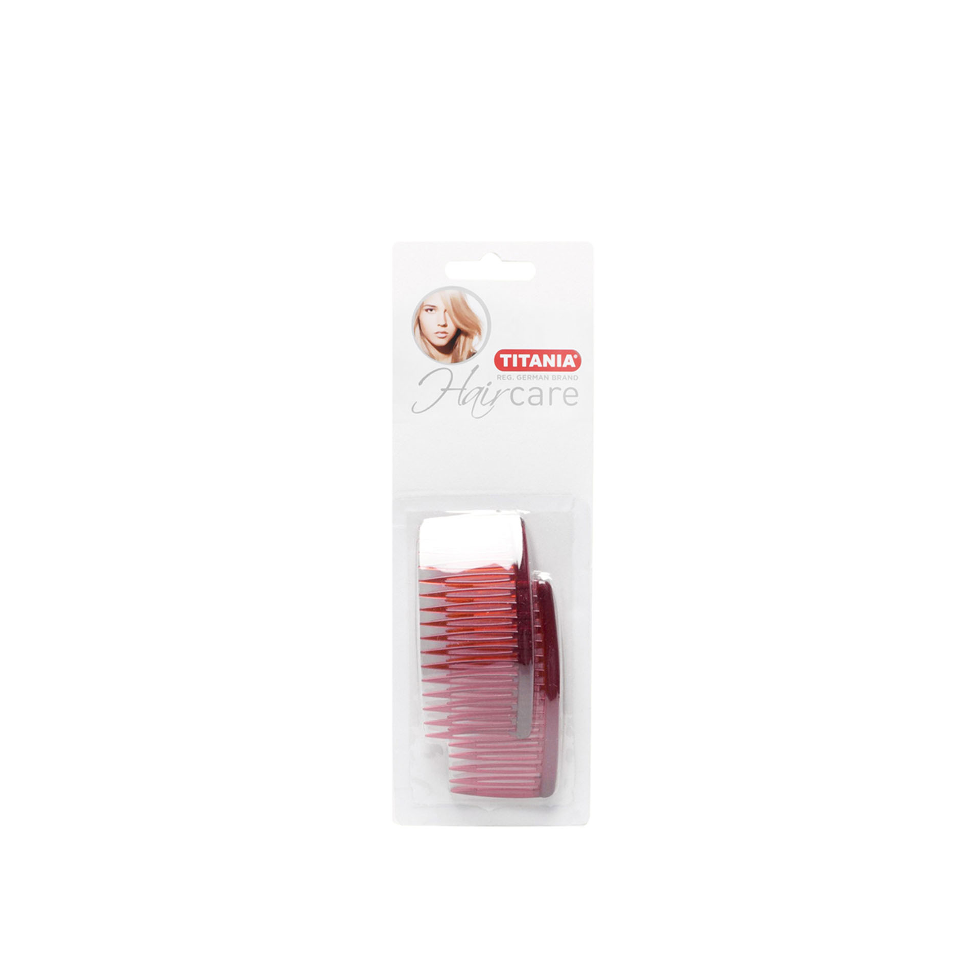 Gancho Pente Titania Castanho 8.5CM Pack 2