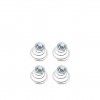 Gancho Cabelo Titania Espiral 1.4CM Pack 4