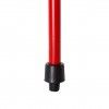 Cabo Metal Plastificado Vermelho 140cm