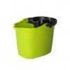 Balde com Espremedor Primavera Plstico Oval Multicor 15l 38X28cm