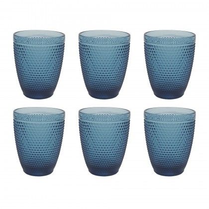 Copo Blue 25CL 8X10CM Pack 6