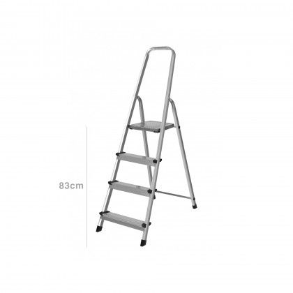 Escadote Alumnio 4 Degraus 83CM