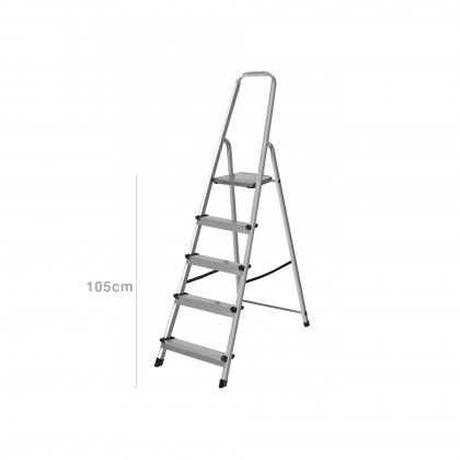 Escadote Alumnio 5 Degraus 105CM