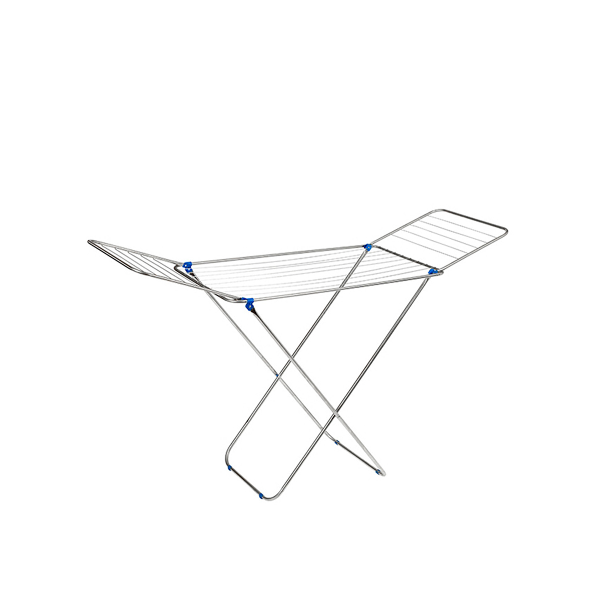 Estendal Chão Inox com Abas Vara Fina 18M