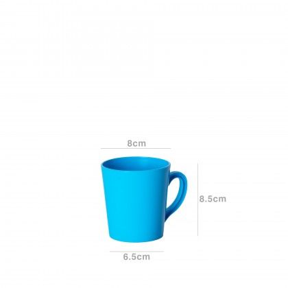 Caneca Plstico Azul 300ml