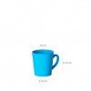 Caneca Plstico Azul 300ml