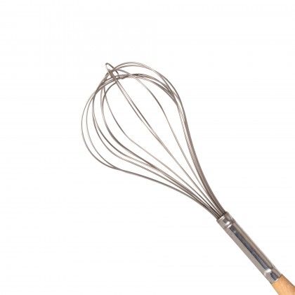 Batedor Inox Cabo Madeira Gigante 17.5X3X89cm Batedor Inox Cabo Madeira Gigante 17.5X3X89cm