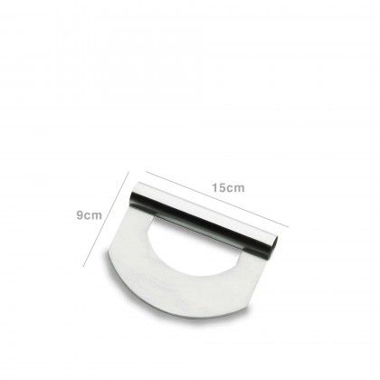 Lmina Inox para Massas Curva 15X9cm