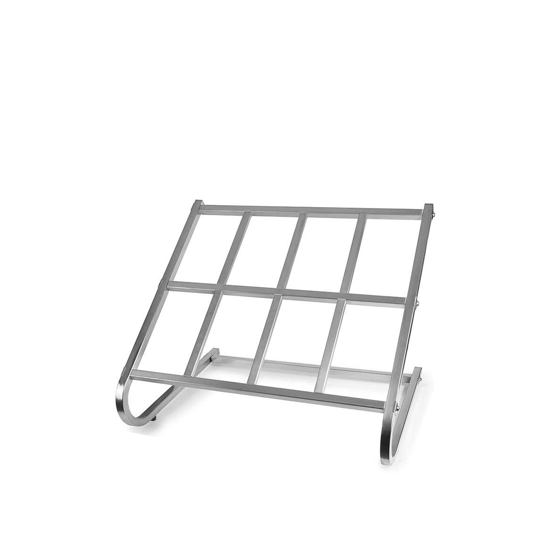 Suporte Cuvetes Inox Duplo 78X78X63cm