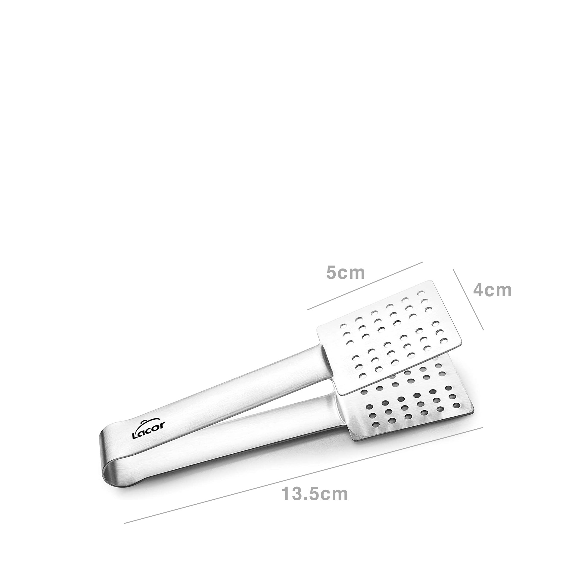 Pinça Saqueta Chá Inox 5X4X13.5cm