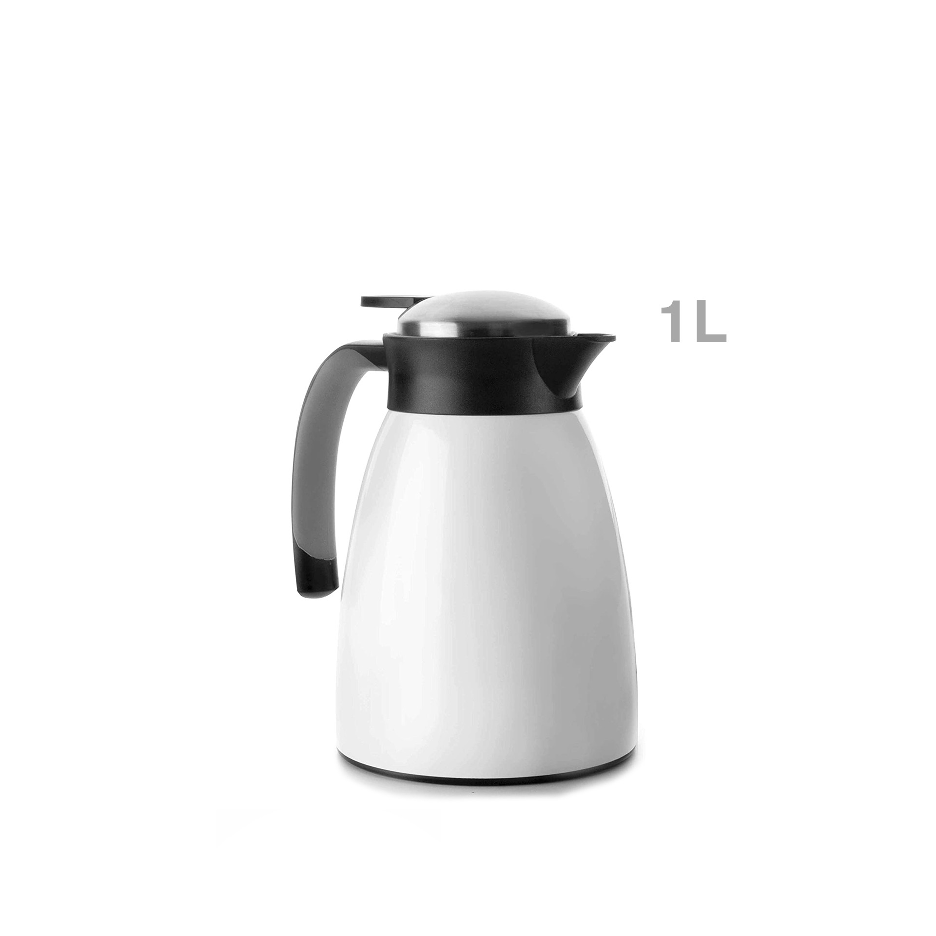 Jarro Térmico Inox Branco 1000ml