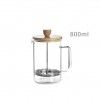Cafeteira Francesa Madeira 800ml