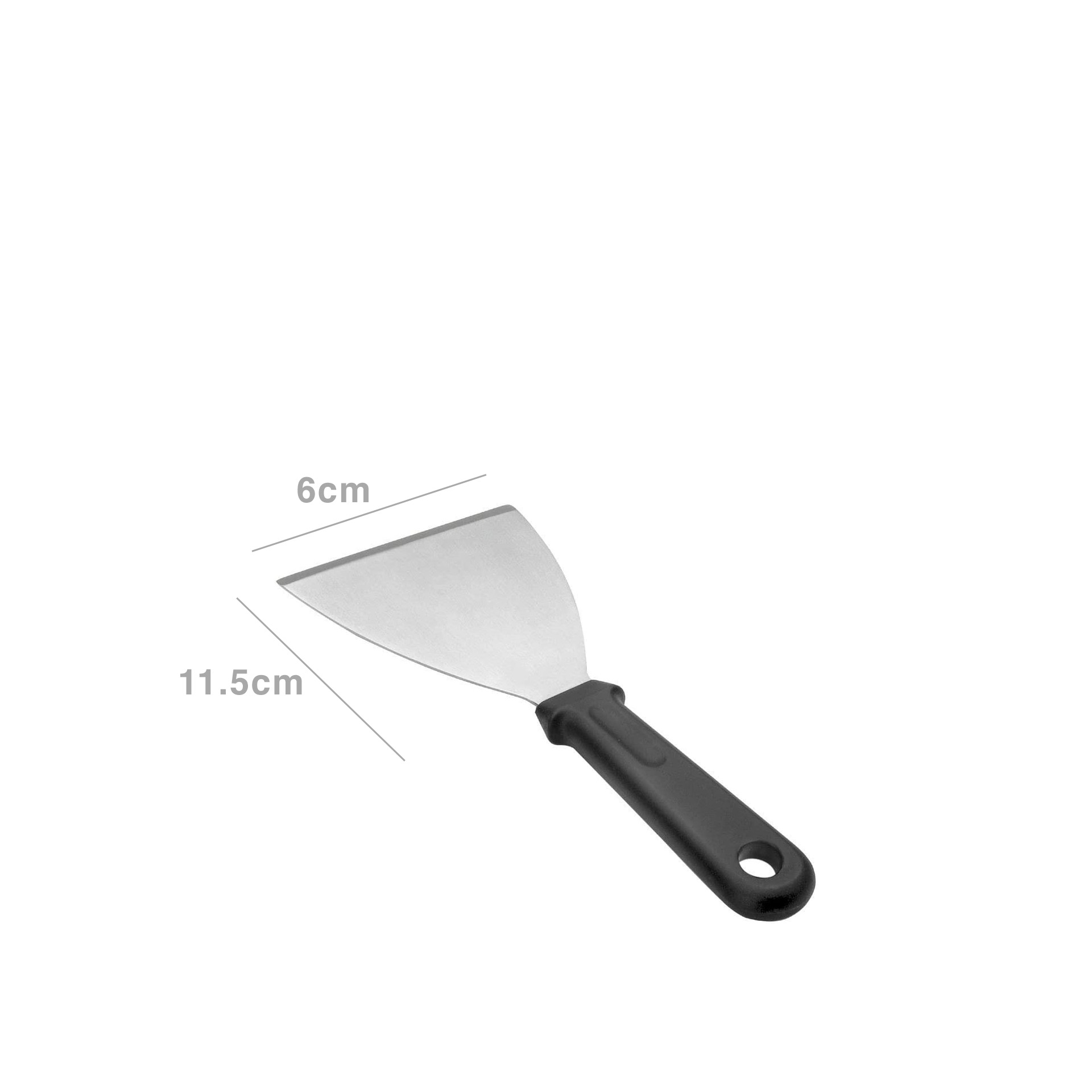 Espátula para Prancha Inox 6X11.5cm
