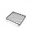 Base Quentes Ferro Preto Fosco 30X20X2.9cm