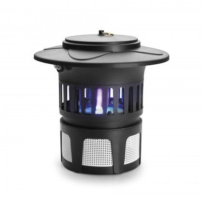 Mata Mosquitos Elétrico Redondo Preto 13W 27X27cm Mata Mosquitos Elétrico Redondo Preto 13W 27X27cm