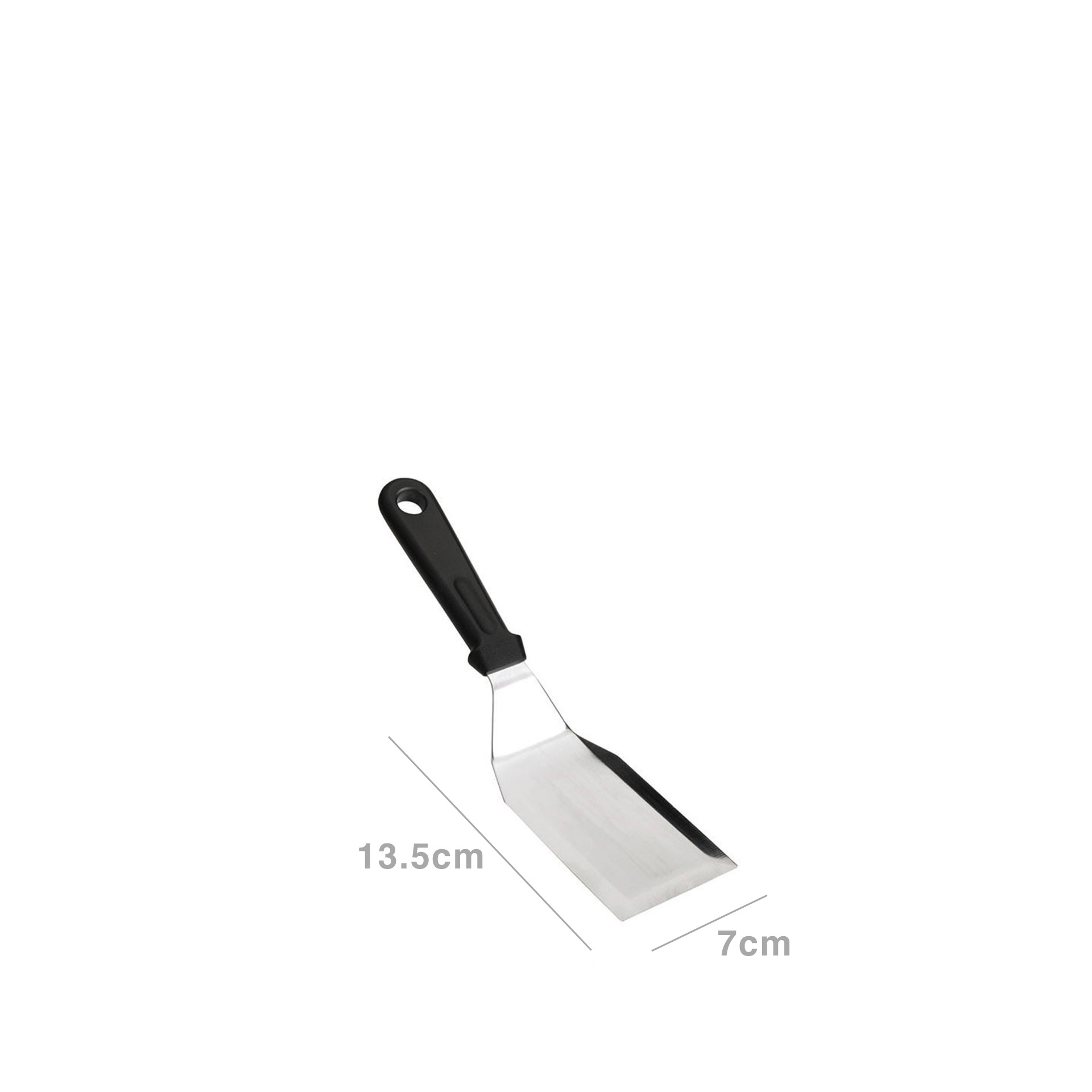 Espátula Inox Retangular 7X13.5cm