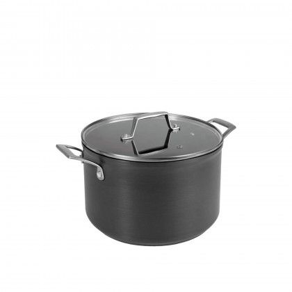 Panela Alumnio com Tampa Vidro 20X14cm