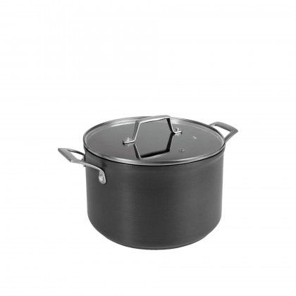 Panela Alumnio com Tampa Vidro 16X13cm
