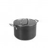 Panela Alumnio com Tampa Vidro 20X14cm