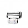 Porta Rolos Parede Inox Oval