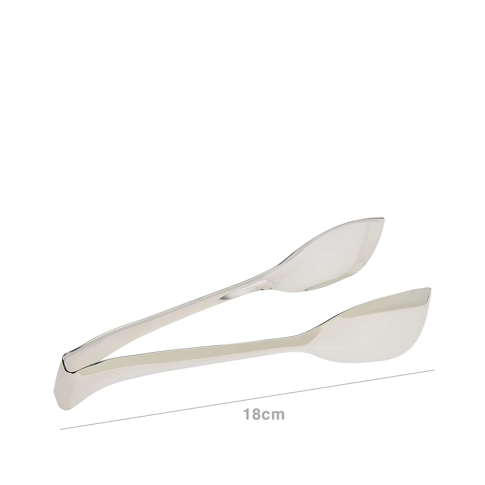 Pinça Pão Inox 18cm