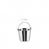 Balde Gelo Inox com Asa Redondo 4600ml 20X20cm Balde Gelo Inox com Asa Redondo 4600ml 20X20cm