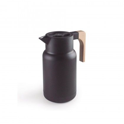 Jarro Trmico Wood Preto 1000ml