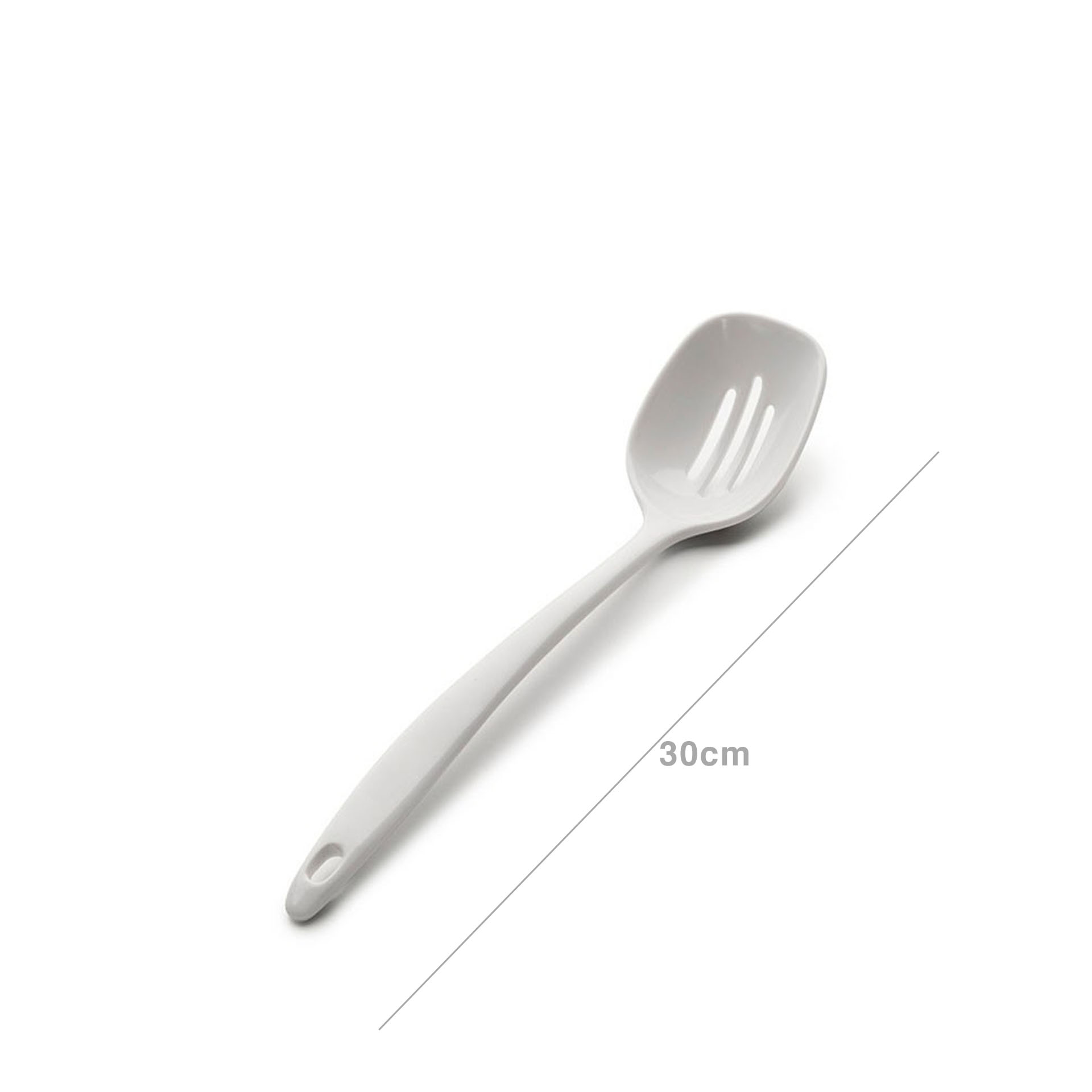 Colher Melamina Classic Perfurada 30cm