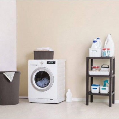 Prateleira Lombok 3 Estantes Cinza 38X29X73.5cm