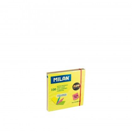 Bloco Notas Aderentes Milan Fluo Multicor 100 Folhas 76X76mm