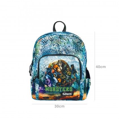 Mochila Prim�ria Ghuts Monsters Team