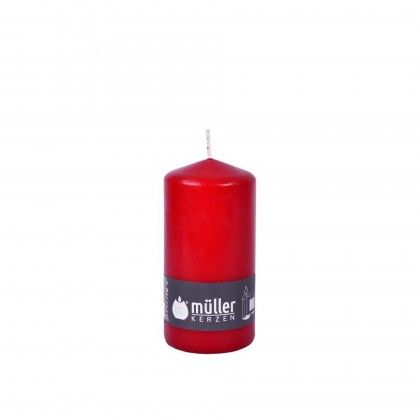 Vela Pilar Vermelho 6X13.5cm