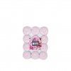 Vela Tealight Aromtico Rosa 4H Pack 24