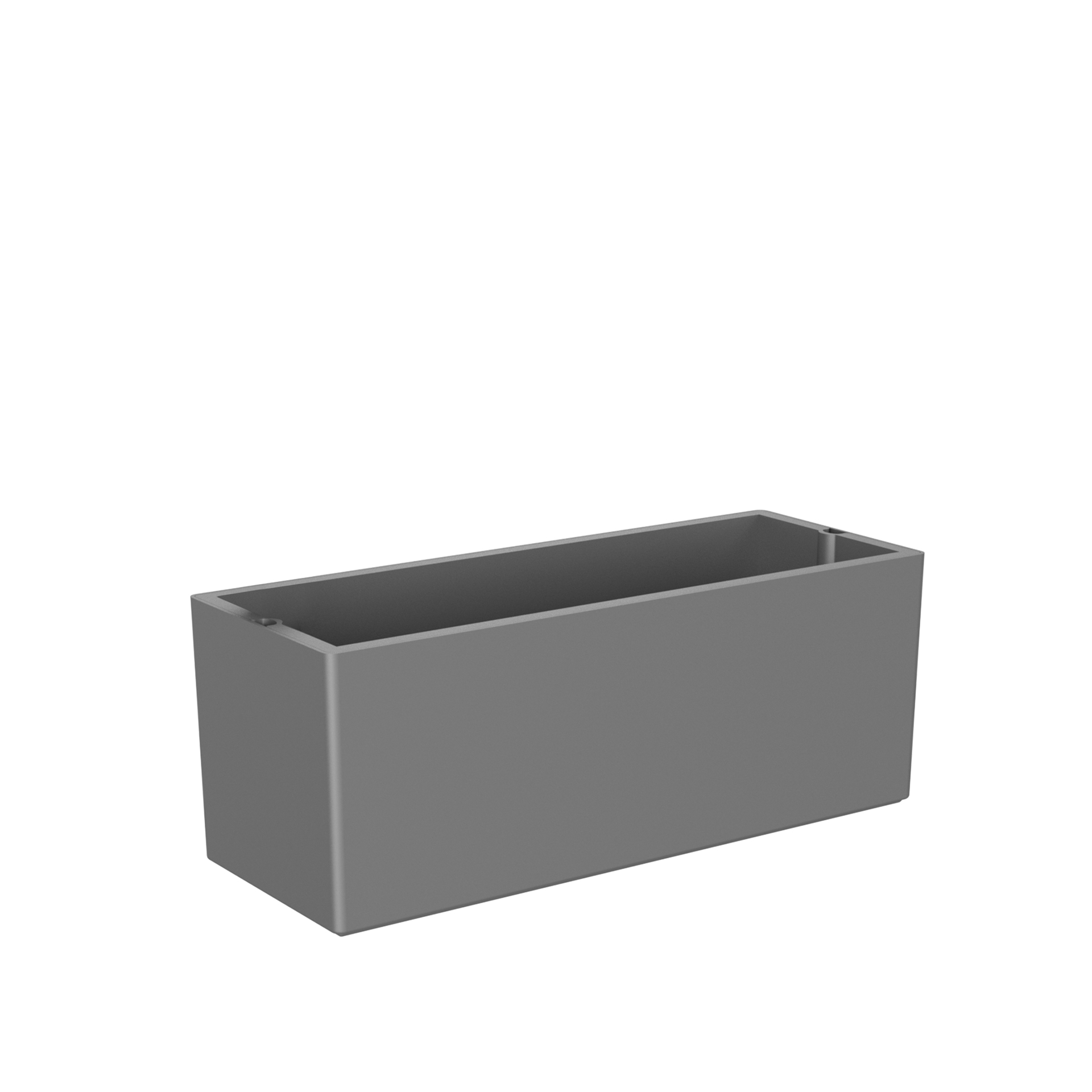 Floreira Rimini 51X20X20cm 17L Antracite