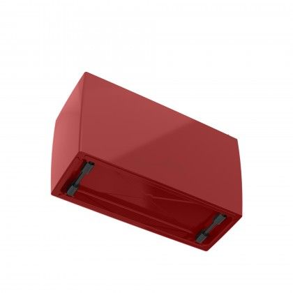 Floreira Marbella 76X30.5X45cm Vermelho Escuro