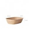 Cesto Po Plstico Rattan 3L 30.5X22X7.5CM
