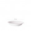 Prato Porcelana Fundo Branco 21cm