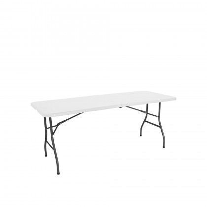 Mesa Dobrvel Plstico Julieta Branco 180X70X74cm