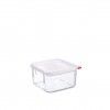 Caixa Hermética Policarbonato Quadrada 2000ml 19.5X19.5X10cm Caixa Hermética Policarbonato Quadrada 2000ml 19.5X19.5X10cm