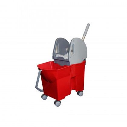 Carro Limpeza com Prensa Simples 20L 50X30X66.5cm Carro Limpeza com Prensa Simples 20L 50X30X66.5cm