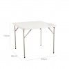 Mesa Plstica Dobrvel 86X86X74CM