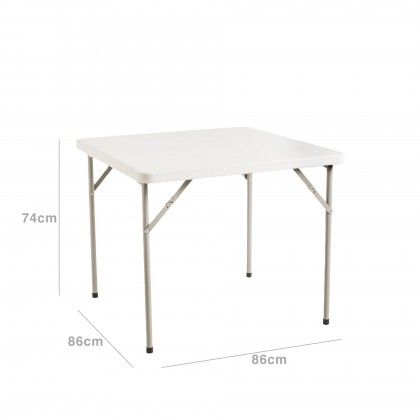 Mesa Plstica Dobrvel 86X86X74CM