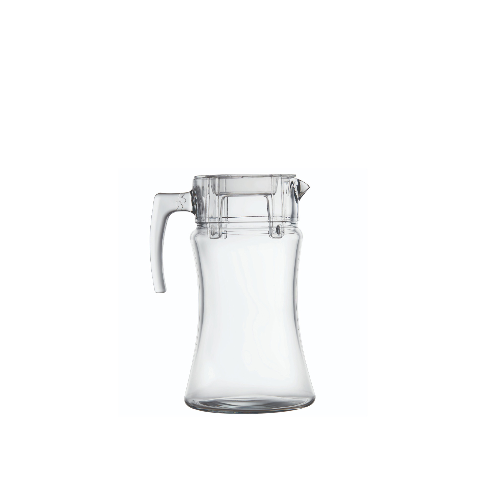 Jarro Azur com Asa Tampa Transparente 1400ml 15.7X23.5cm