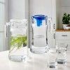 Jarro Azur com Asa Tampa Transparente 1400ml 15.7X23.5cm