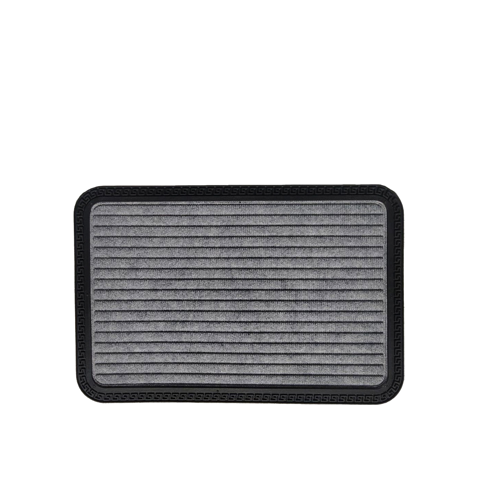 Tapete Porta Cinza Claro 40X60cm