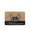 Tapete Porta Fibra Coco / Borracha 40X60cm