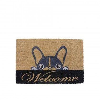 Tapete Porta Fibra Coco / Borracha 40X60cm