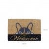 Tapete Porta Fibra Coco / Borracha 40X60cm